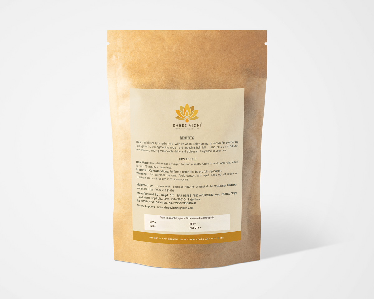 Shree vidhi Kapur Kachri Powder | Ayurvedic Support for Hair Growth - 50gm