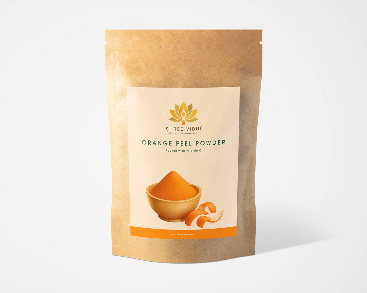 Shree vidhi Natural Orange peel Powder for Face Care and Skin Care 50g