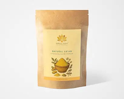 Shree Vidhi 100% Pure & Natural Ubtan Powder - Face Pack Powder for Acne, Dull Skin & Dark Spots, Makes Skin Soft & Supple (100gm)